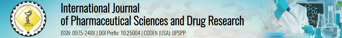 International Journal of Pharmaceutical Sciences and Drug Research (IJPSDR)